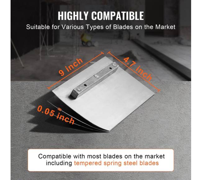 Cemento glaistyklė 61 cm 4,5 kW su plūdine plokšte4