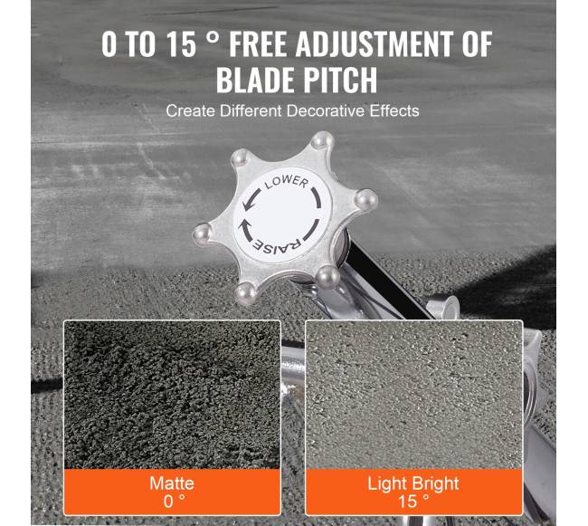 46 cm benzininė glaistyklė su plūduriuojančiu disku3