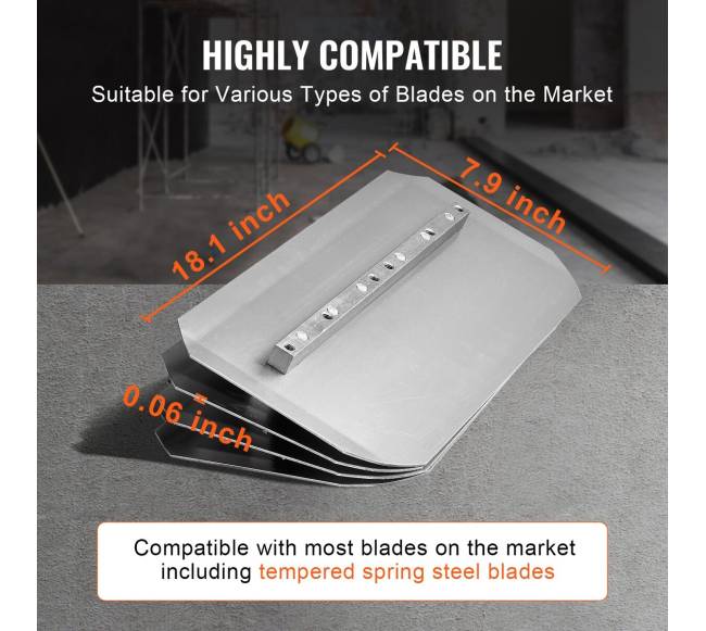 46 cm benzininė glaistyklė su plūduriuojančiu disku4