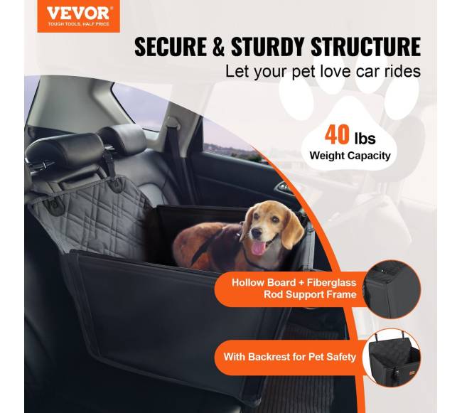 Automobilinė kėdutė šunims iki 18 kg1