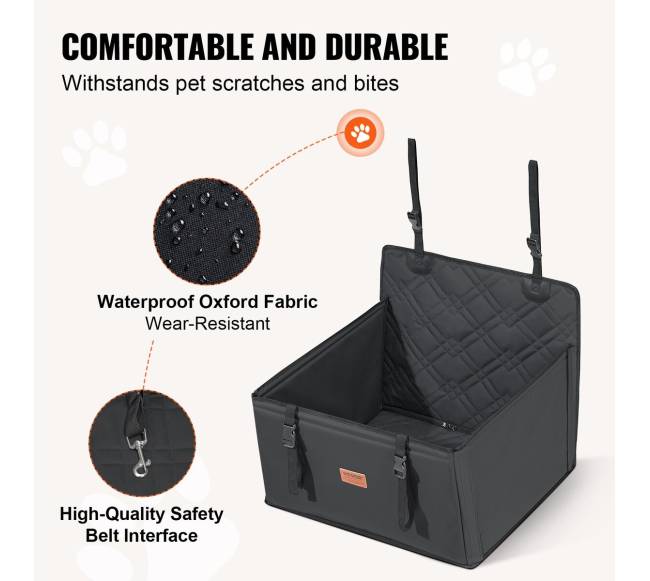 Automobilinė kėdutė šunims iki 18 kg2