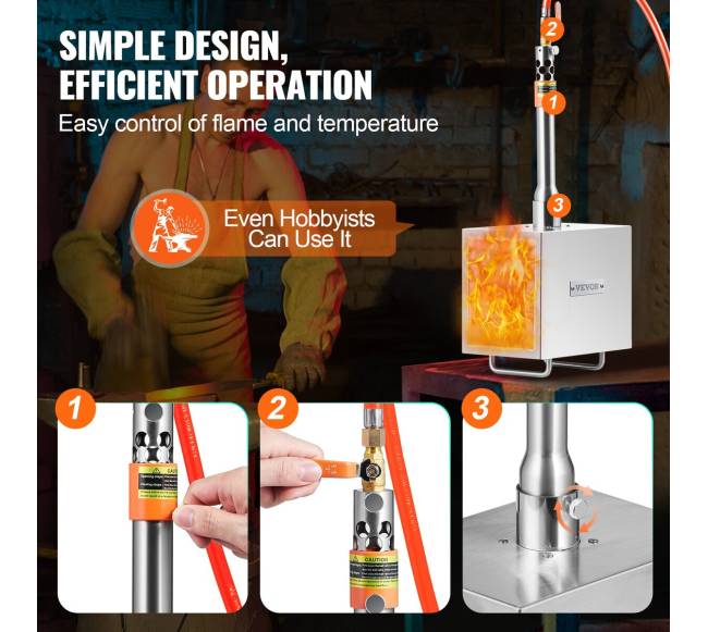 Nešiojama propano kalvė 1 degiklio kampelis4