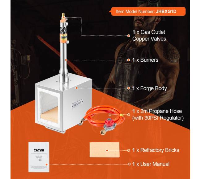Nešiojama propano kalvė 1 degiklio kampelis6