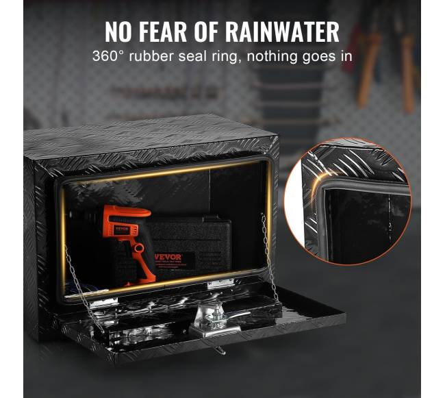 Aliumininė dėžė po sunkvežimiu 61 x 31 x 36 cm4