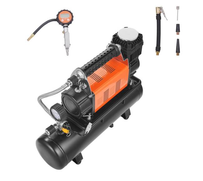 12V nešiojamas oro kompresorius su 6L baku8