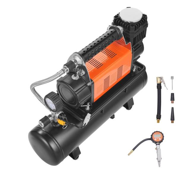 12V nešiojamas oro kompresorius su 6L baku9