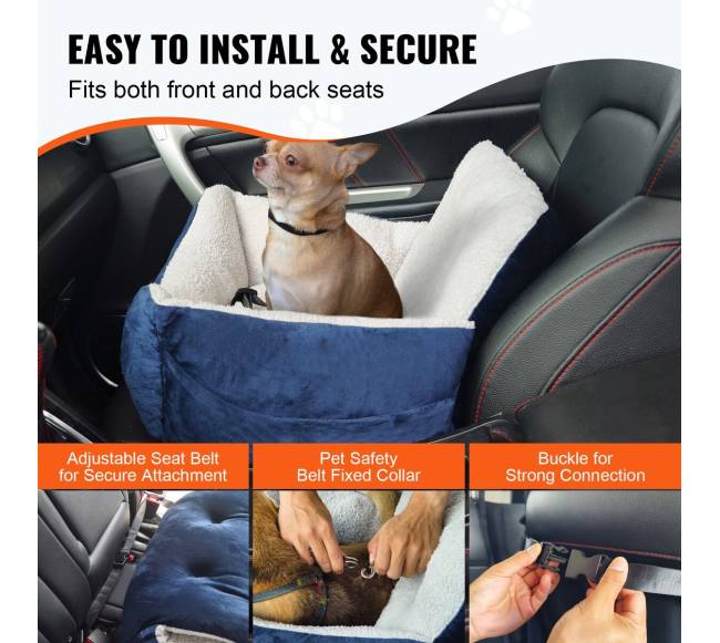 Šuns sėdynės pakėlimas iki 9 kg, mėlyna ir pilka3