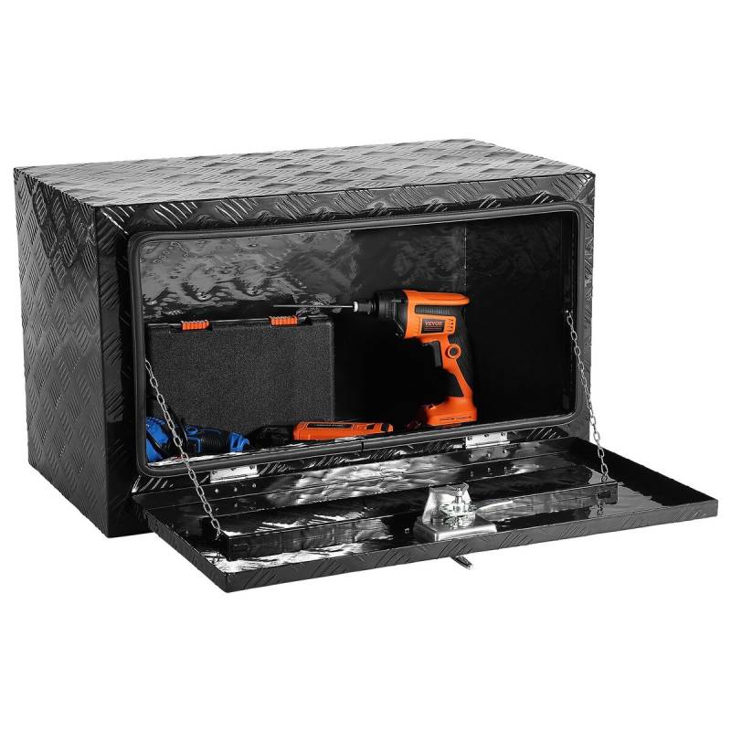 Aliumininė įrankių dėžė 91x43x45 cm po sunkvežimiu0