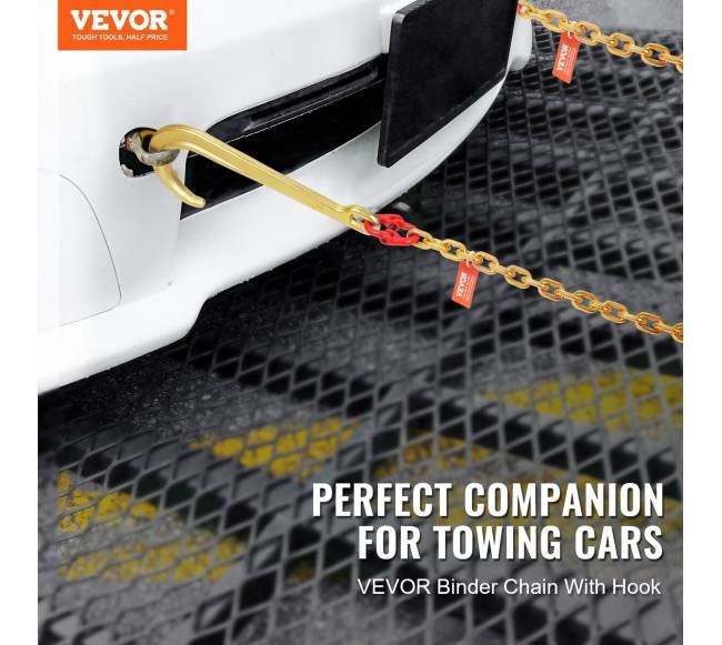 2 gab. 8 mm x 180 cm vilkimo grandinė su kabliais1