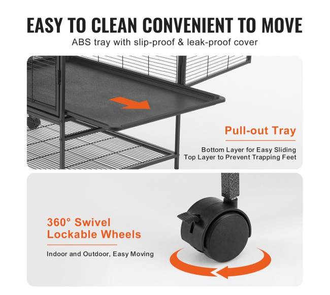 Metalinė keturių aukštų narvas su rampomis4