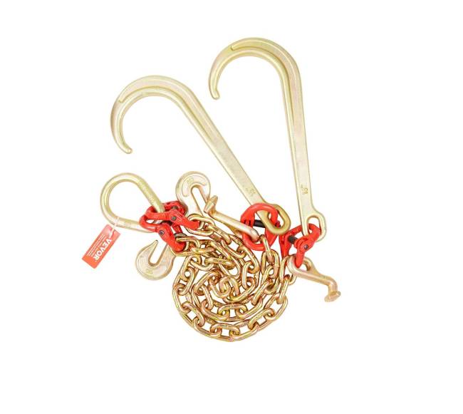 G80 60 cm vilkimo grandinė su kabliais0