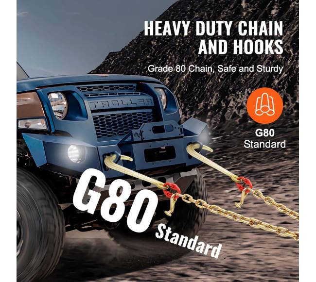 G80 60 cm vilkimo grandinė su kabliais4