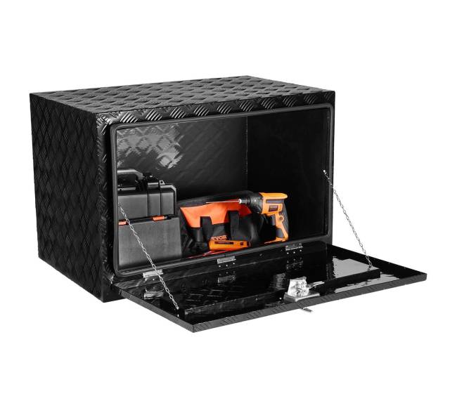 Aliumininė sunkvežimio įrankių dėžė po važiuokle9