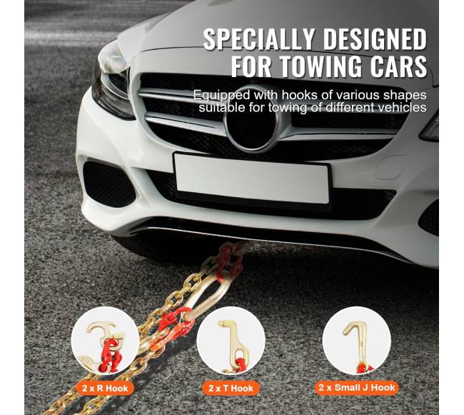 G80 vilkimo grandinė su kabliais5