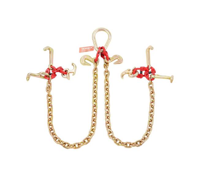 G80 vilkimo grandinė su kabliais9