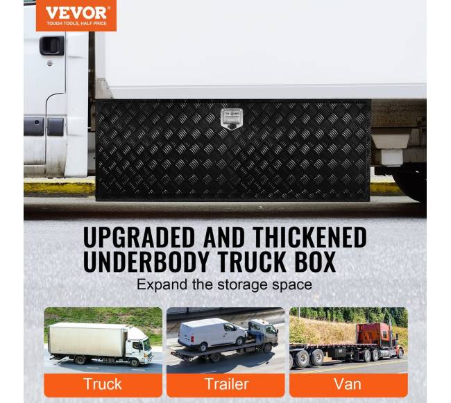 Aliumininė sunkvežimių įrankių dėžė po dugnu1