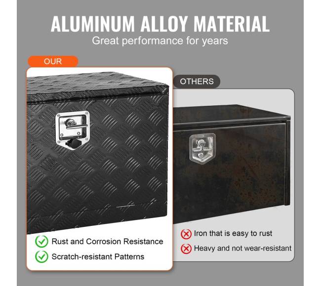 Po sunkvežimiu montuojama aliuminio įrankių dėžė3