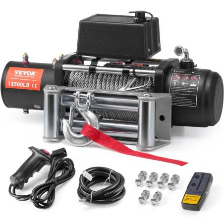 Elektrinė gervė sunkvežimiui 6123 kg plieninė IP650