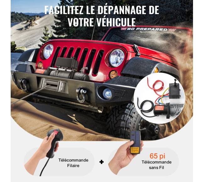 Elektrinė gervė sunkvežimiui 6123 kg plieninė IP654