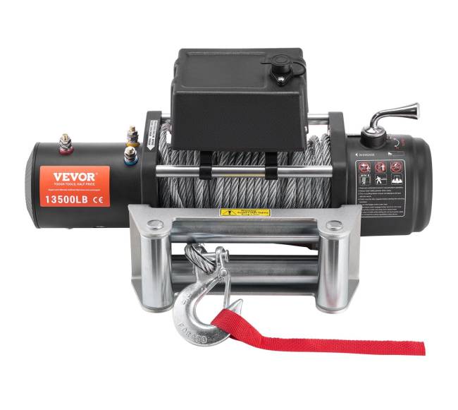 Elektrinė gervė sunkvežimiui 6123 kg plieninė IP658