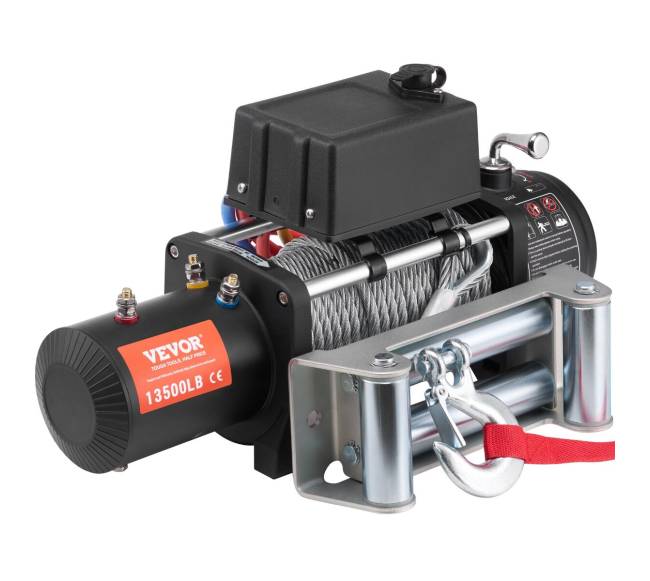 Elektrinė gervė sunkvežimiui 6123 kg plieninė IP659