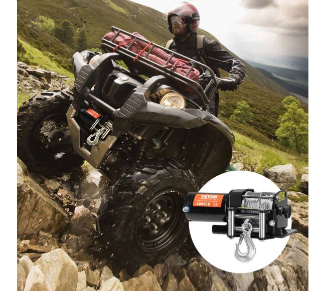 Elektrinis gervė ATV UTV kabelis 1814 kg7