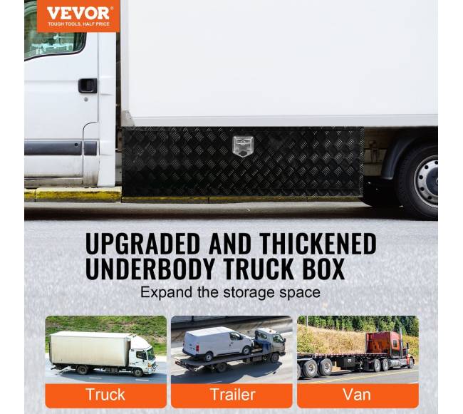 Aliumininė sunkvežimio įrankių dėžė 152x43x46 cm1