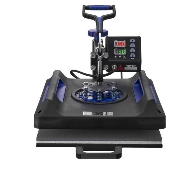 8 vienoje šiluminio spaudimo mašina 15x15, 30oz10