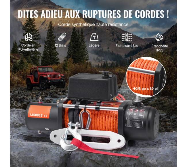 Elektrinis 6,123 kg gervė sintetine virve3