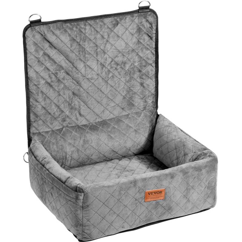 Šuns automobilio kėdutė mažiems ir vidutiniams šunims pilka0