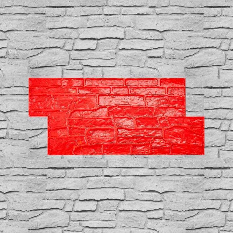 Betono tekstūrinė forma 74 x 33 cm0