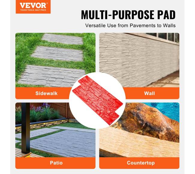 Betono tekstūrinė forma 74 x 33 cm1