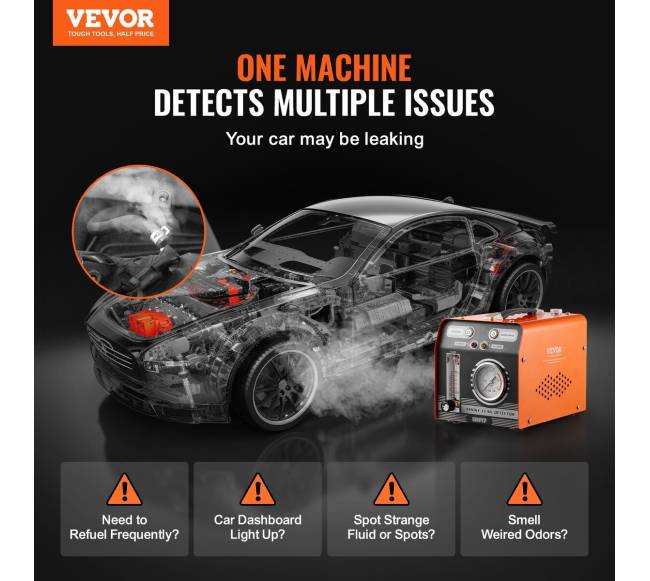 Automobilinis dūmų mašina nuotėkio detektorius1