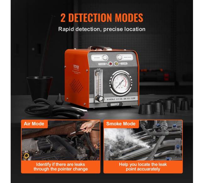 Automobilinis dūmų mašina nuotėkio detektorius3