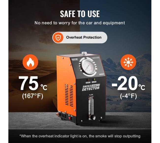 Automobilių dūmų nuotėkio detektorius su EVAP testu5