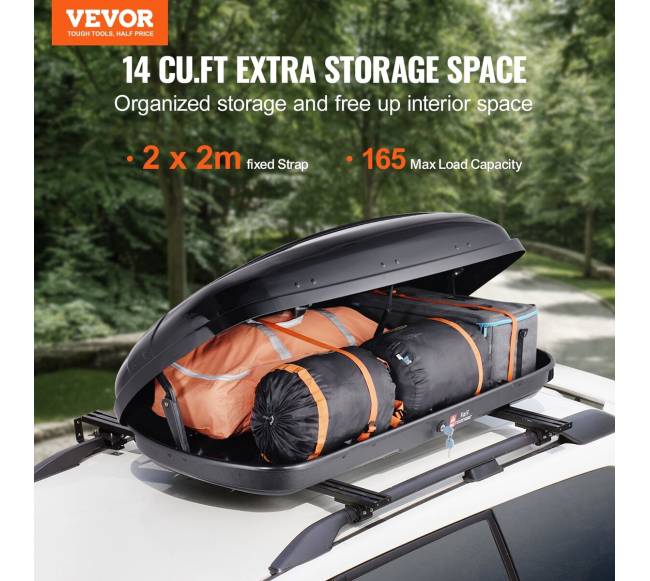 Stogo bagažinė 14 kub. pėdų automobiliams1