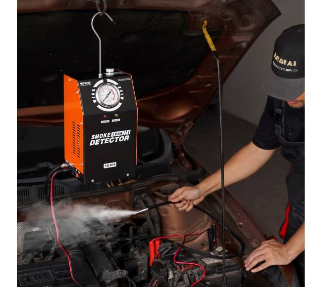 Automobilinė dūmų mašina su įmontuota oro pompa7