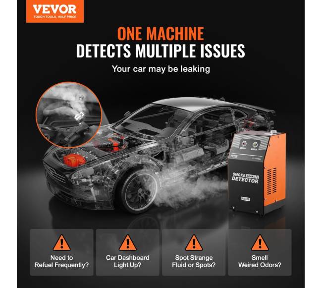 Automobilinis dūmų tikrintuvo nuotėkio detektorius1