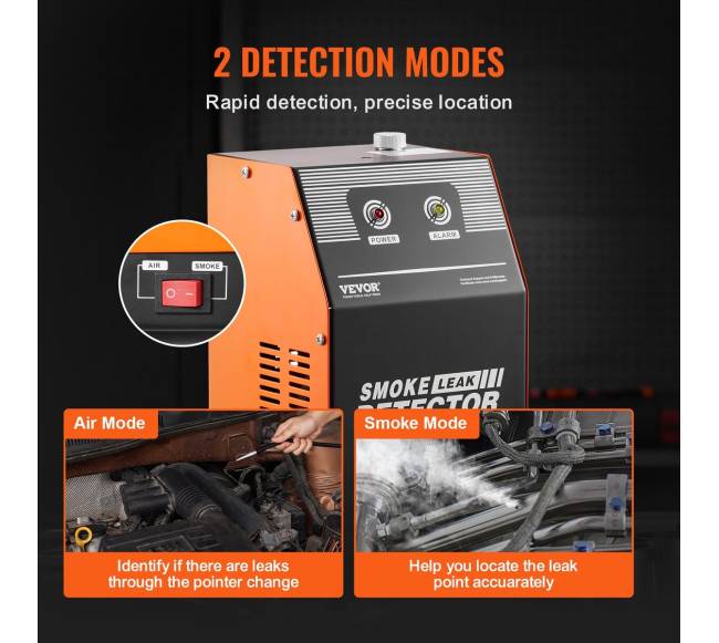 Automobilinis dūmų tikrintuvo nuotėkio detektorius3