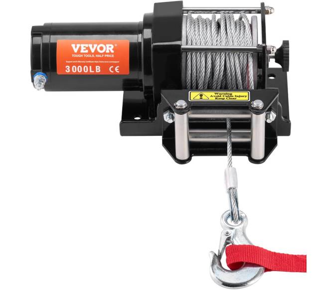 Elektrinė gervė ATV UTV 1361 kg plieninė8