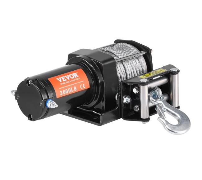 Elektrinė gervė ATV UTV 1361 kg plieninė9