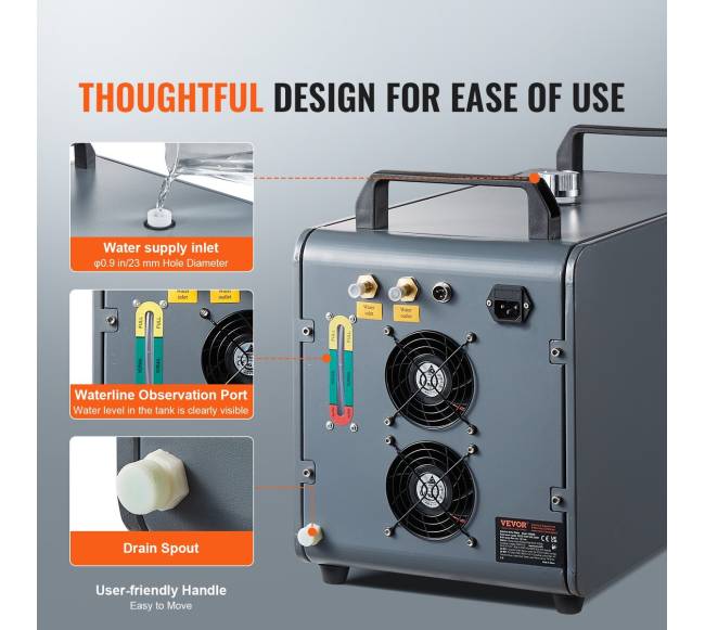 Pramoninis vandens aušintuvas CO2 lazerių mašinoms5