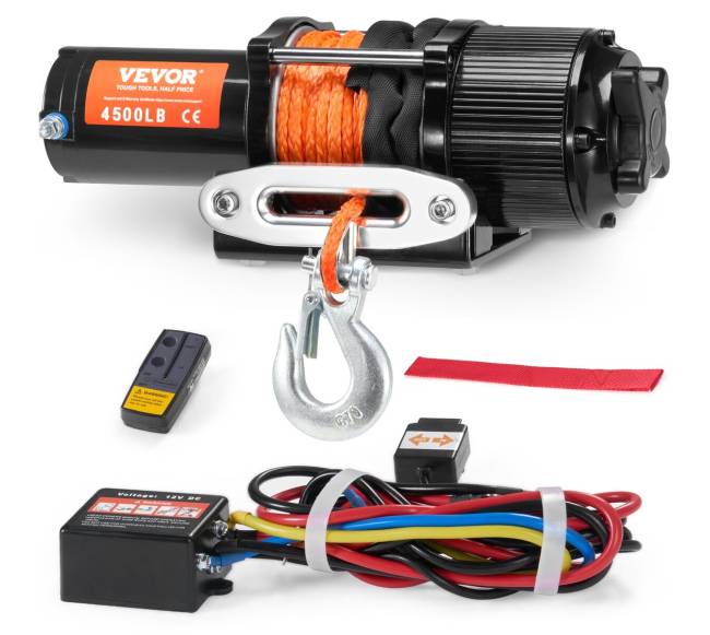 Elektrinis gervė ATV UTV 2041 kg lynas0