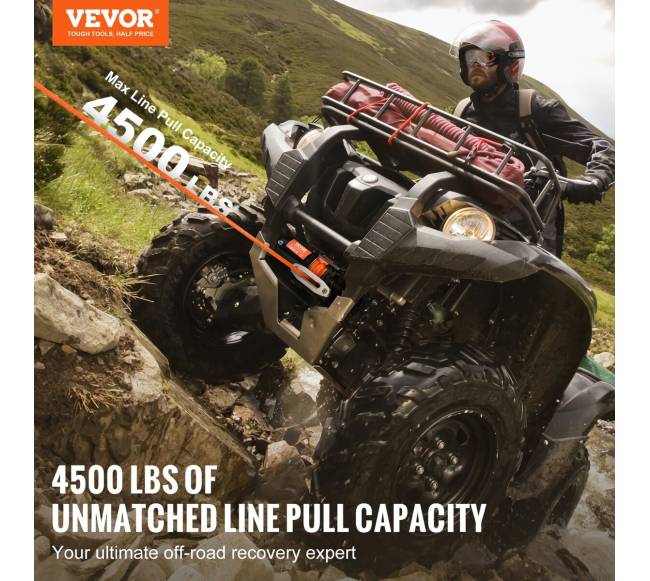 Elektrinis gervė ATV UTV 2041 kg lynas1