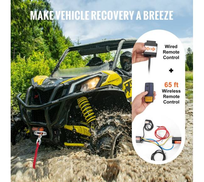 Elektrinis gervė ATV UTV 2041 kg lynas4