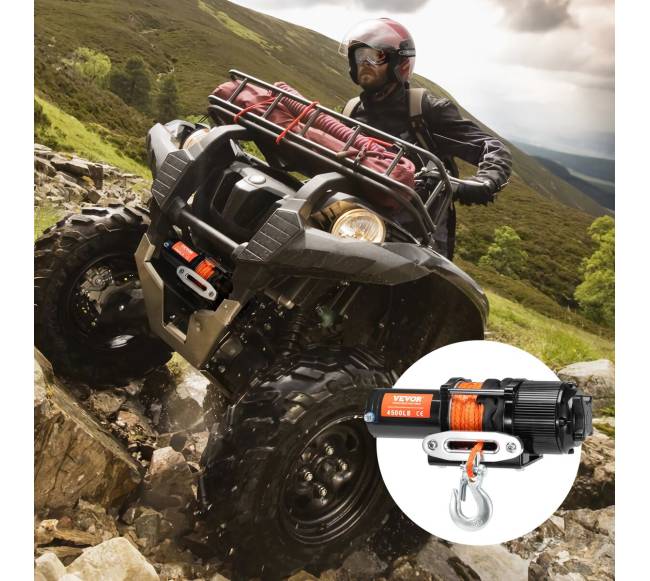 Elektrinis gervė ATV UTV 2041 kg lynas7