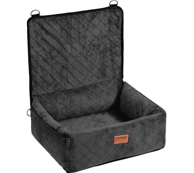 Šuns kėdutė automobiliui iki 18 kg juoda0