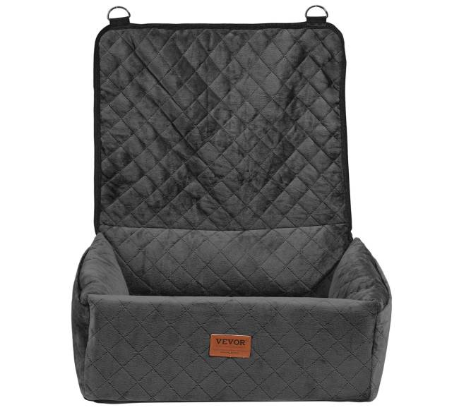 Šuns kėdutė automobiliui iki 18 kg juoda10