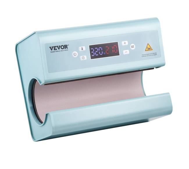 Automatinė puodelių kaitinimo preso mašina 11-30oz mėlyna0