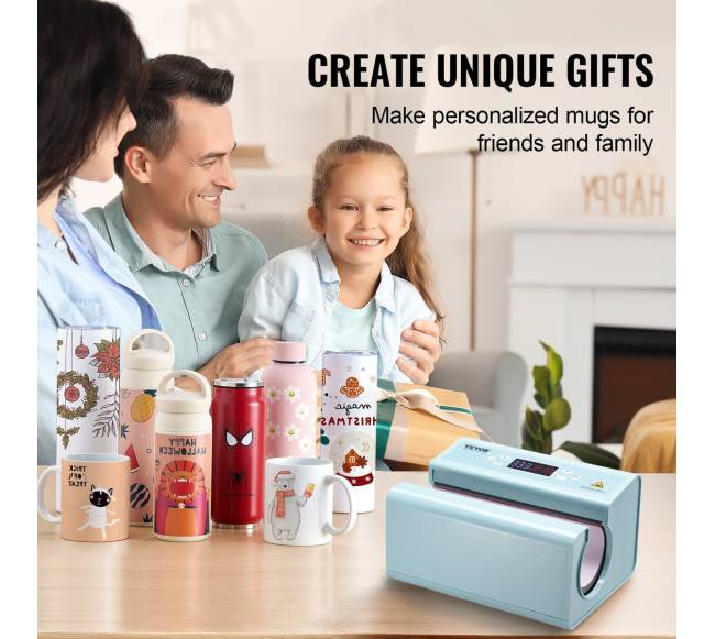 Automatinė puodelių kaitinimo preso mašina 11-30oz mėlyna5